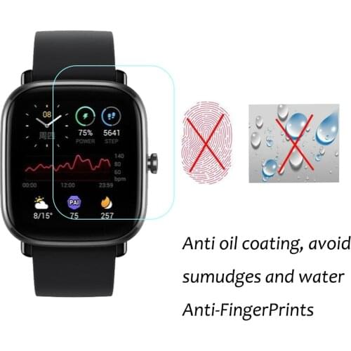 3Pcs For Huami AMAZFIT GTS 2 GTS2 Mini SmartWatch Screen Protector Film Ultra Thin Soft TPU Hydrogel HD Clear Film Not Glass