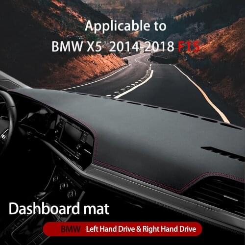 For BMW X5 F15 2014 2015 2016 2017 2018 Anti-Slip Mat Dashboard Cover Pad Shade Dashmat Protect Carpet Accessories X5M Cape Rug
