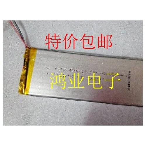 3.7V polymer lithium battery 3455140 3000MAH MP5 GPS game machine Rechargeable Li-ion Cell