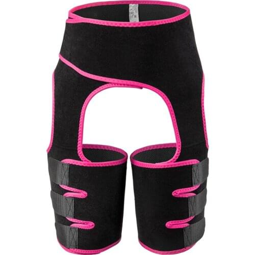 Neoprene Thigh Trimmers Leg Shaper Slimming Belt Lose Weight Tummy Control Shapewear Butt Lifter Compress Belt Sauna Workout