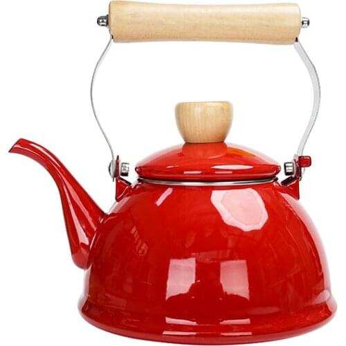 Wholesales household Japanese Style Pink barley tea pot gas stove general teapot small ceramic coffee samovar