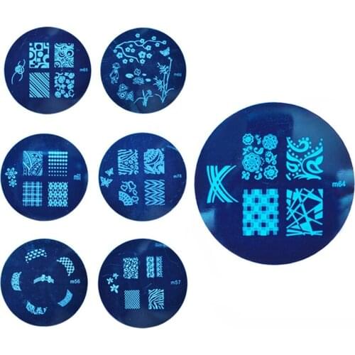 Wholesale Original Multi-pattern Nail Art Stamping Nail Polish Template Image Plate Stencil nail stamp 3000pcs/lot free shipping
