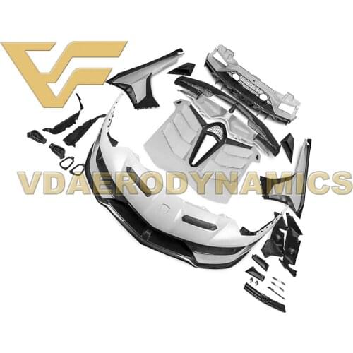 Suitable For 12-20 Lamborghini Aventador LP700 LP720 LP750 VAD-SVJ Full Body Kit F+R Bumper Side Skirts Engine Cover Spoiler