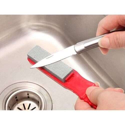 Grinding stone double-sided thickness sharpener kitchen kitchen knife cutting natural stone strip grinding stone