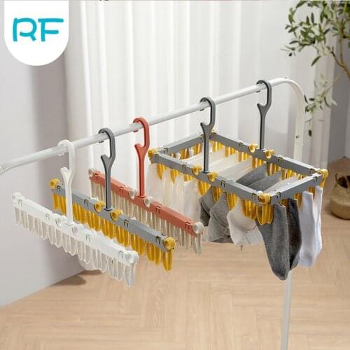 Multi-port Rack Support Hangers Clothes Drying Rack Multifunction Plastic Storage Hangers Clothes Organizer Space Saving Hanger