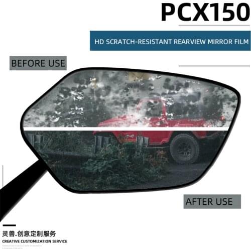 Spirit Beast Motorcycle Rearview Mirror Waterproof Film Instrument Panel Explosion-proof Anti-Scratch Film for Hoda PCX 150