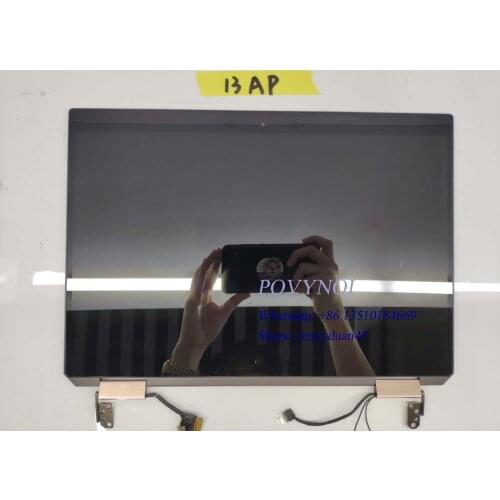 For HP Spectre X360 13-AP0044NR LCD display touch screen whole hinge up Brown L37648-001