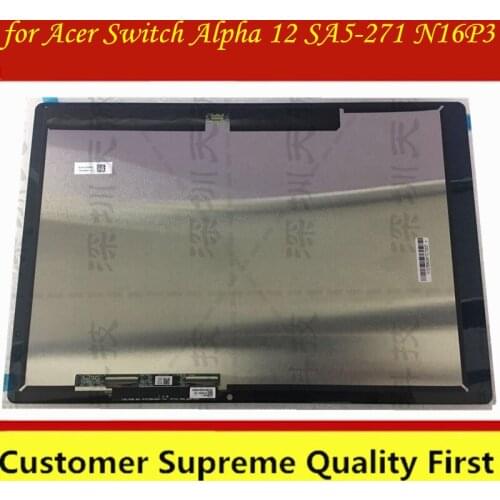12" LCD Display Touch Screen Replacement 6M.LB9N5.001 for acer Switch5 SW512-52N N17P5 LTL120QL01-003