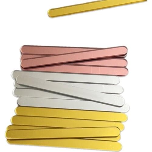 20pcs Acrylic Ice Cream Sticks Popsicle Stick Kids DIY Handmade Crafts Baby Shower Kids Gift Ice Cream Sticks