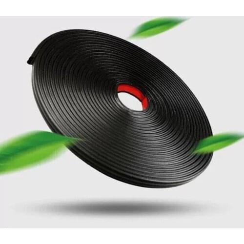 5M Car Door Seal Strips Stickers B Shape Weatherstraps Rubber Seals for Honda civic crv fit Citroen c5 x7 Lexus gx460 gs300