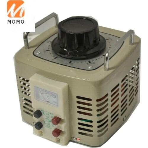 500va Variac 0-250VAC contact type manual voltage regulator/adjustable transformer