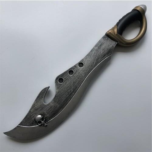 53cm Cosplay Toy Swords Halloween Costume Party Props Plastic Sword Toy Pirates Sword Foam Simulation Pirates Sword Kid Gifts