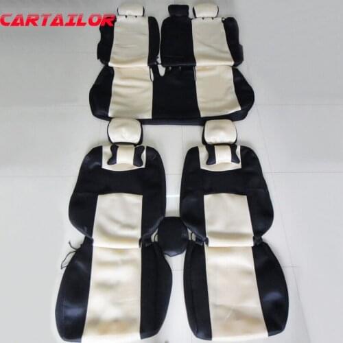 CARTAILOR car styling for honda city seat cover interior accessories set custom fit seat covers & supports sandwich cover seats