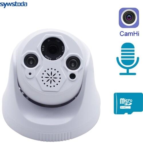 Wifi IP Came 1080P ONVIF Wireless Dome Indoor Camera 4.0MP Security Camera Two Way Audio TF Card Slot Night Vision P2P APP CamHi