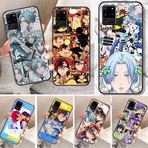 SK8 the Infinity Anime Phone case For Samsung Galaxy Note 4 8 9 10 20 S8 S9 S10 S10E S20 Plus UITRA Ultra black silicone funda