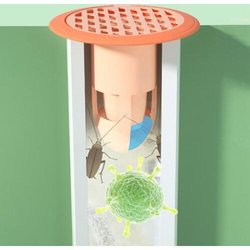 Toilet Deodorant Floor Drain Core Toilet Floor Drain Bathroom Inner Core Sewer Pest Control Silicone Anti-odor Artifact