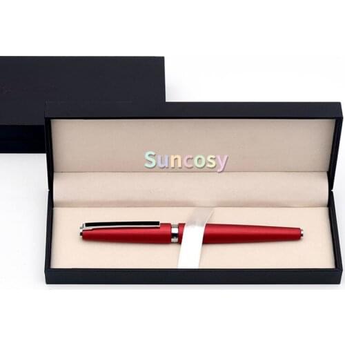 KACO BALANCE Series 0.5mm Brushed Aluminum Pen with Orginal Gift Case, Luxury Metal Business Ballpoint Pens for Gift