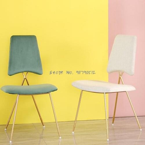 Makeup chair back chair princess modern minimalist ins net red dressing chair study single chair creative dining chair home