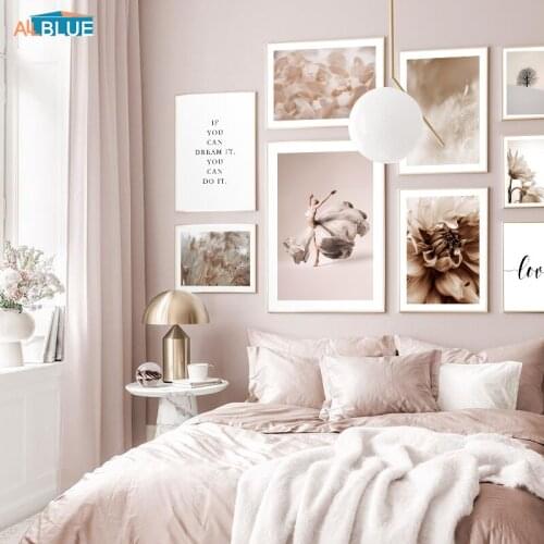 Bohemian Flower Petal Plant Prints Winter Gallery Wall Art Picture Nordic Poster Canvas Painting Home Decoration For Living Room