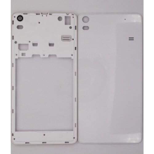 BaanSam New Middle Frame Battery Door Back Cover Housing Case For Lenovo A7600 S8 With Camera Lens