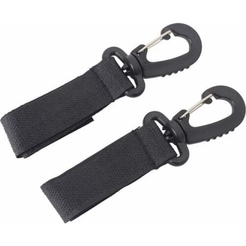 New Retractable Seat Back Hooks Wheelchair Stroller Shopping Bag Holder Clip Multi-Functional Accessories Covers