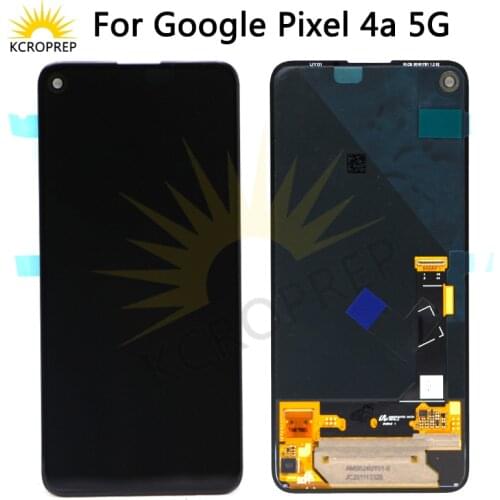 Original 6.2''For Google Pixel 4A 5G LCD Display Touch Screen Digitizer Assembly Replacement For Google Pixel 4A 5g LCD Screen