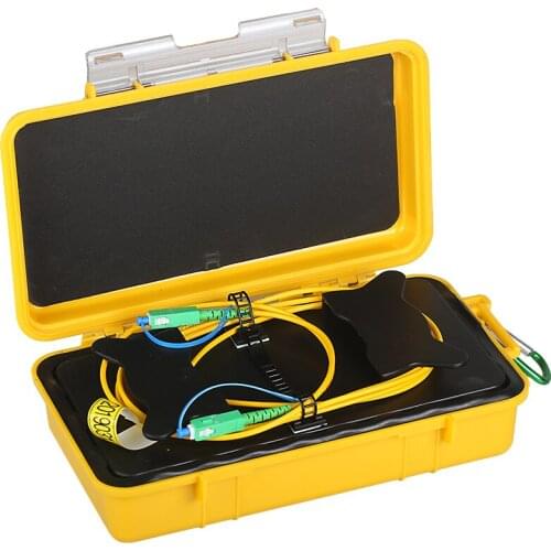 SC/APC-SC/APC OTDR Dead Zone Eliminator,Fiber Rings 500M Fiber Optic OTDR Launch Cable Box 1Km 2Km SM 1310/1550nm Free shipping
