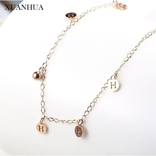 XUANHUA Stainless Steel Jewelry Woman Rose Gold Womens Bracelets For Women Fashion Bracelets Woman 2019 Jewellery Accessories
