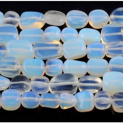 Natural Irregular Opal Stone Chip Gravel Beads For Jewelry Making DIY Bracelet Necklace 8-10MM