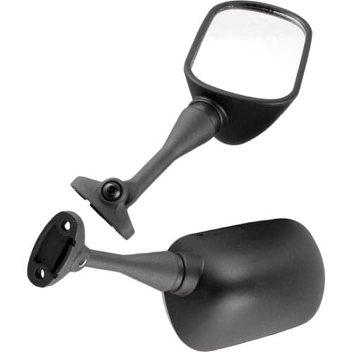 1Pair Motorcycle Handle Bar End Rearview Mirrors for Honda CBR600 F4 F4i RVT1000R RC51 2000 2001 2002 2003 2004 2005