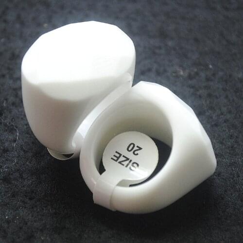 1PC Nature Faceted Green Aventurine White Stone Rings 22MM Wideth Diameter 20MM Mens Finger Ring For Luxury Party Wearing