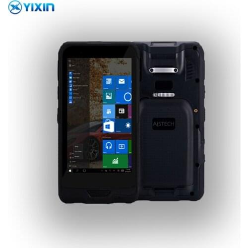 4G Win10 High Performance Industrial Handheld 1D/2D Barcode Scanner 6.0 built-in Receipt Printer