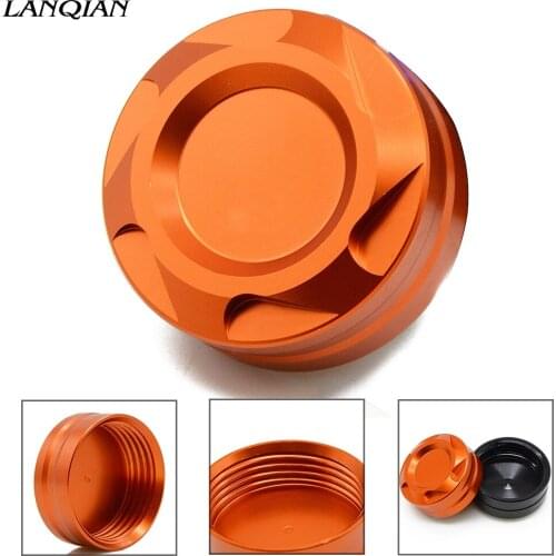 Motorcycle Aluminum Alloy Accessories Cylinder Cover Cap Fluid Reservoir Caps For125200390 125 200 390