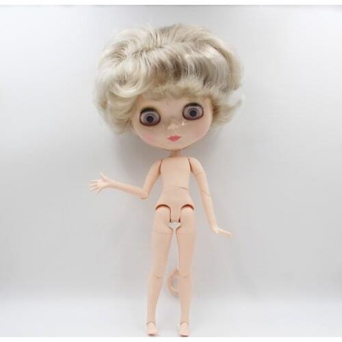 Free Shipping colorful RBL-910B DIY Blyth doll fashion hair 4 big eyes man body 1/6 BJD special price boy toy girl birthday gift