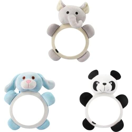 Mini Car Baby Mirror Wide View Rear Adjustable Safety Seat Car Back Mirror Headrest Mount for Baby Kids Car Accessories