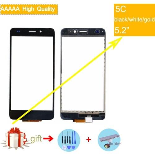 For Huawei Honor 5C Touch Screen Sensor Digitizer Glass Lens Front Panel Black White gold For Honor 5C Touches