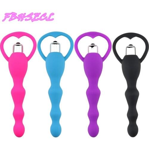 FBHSECL Anal Beads Vibrator Butt Plug Sex Toys for Women Prostate Massage Anal Plug G-spot Massage Erotic Adult Products