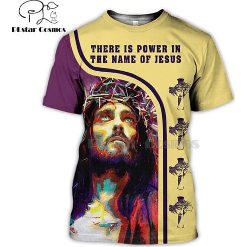 PLstar Cosmos Printed Masonic JESUS Way Maker 3d t shirts tshirt tees summer autumn funny Harajuku short sleeve streetwear-2