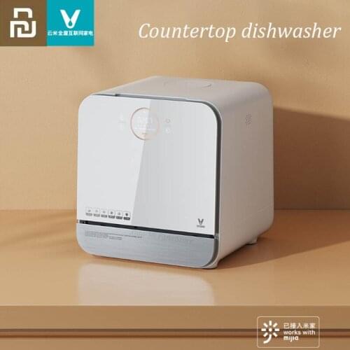 Youpin Yunmi Internet Dishwasher 4 Sets of Mesa Style Mijia App Intelligent Control High Temperature Disinfection and Drying