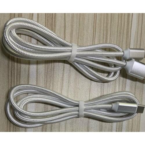 Micro Type C USB Cable Nylon Braided Data Sync Charger 8pin USB Cable for IPhone Samsung Xiaomi Huawei Microusb Android Device