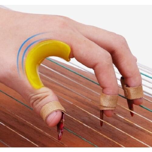 1 Pair Guzheng Hand shape Corrector Hukou corrector Guqin practice