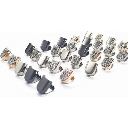 Daisy push button Shoelace Buckle Diamond Metal Push button shoes Lock Buckle For Flats Shoelace lock DIY Sneaker Kits 4pcs/set