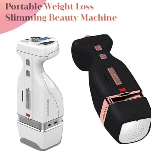 Mini HIFU Focused Ultrasonic RF Body Slimming Fat Removal Massager Weight loss Anti Cellulite Slimming Wrinkle Removal Machine