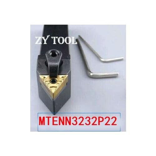 MTENN3232P22 Metal Lathe Cutting Tools,CNC Turning Tool,Lathe Machine Tools, External Turning Tool Type MTENN 25*25*150