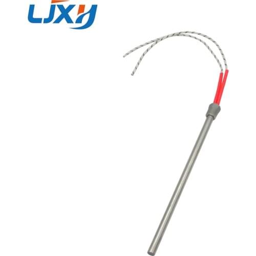 LJXH DN8 Thread Heating Element Cartridge Heater 12.8mm Threaded 220V/110V/380V 8x300/350/400mm Tube Size 201 Stainless Steel