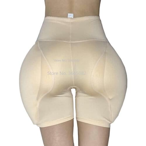 Hip Sponge Pads Enhancer Fake High waist Buttocks Padded Panties Hip Push Up Crossdresser Panty Fake Ass Enhancer Buttock Butt