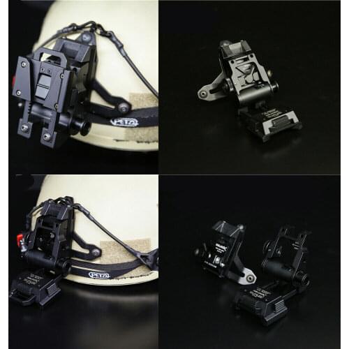 New Tactical L2G05 NVG Mount CNC Helmet Mount For PVS15 PVS18 Night Vision Goggles