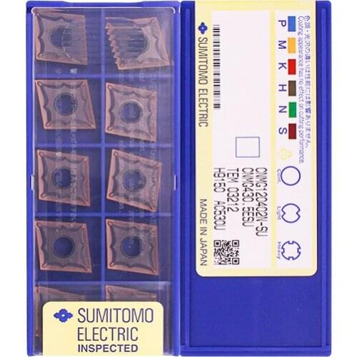 Original Carbide Insert CNC Blade Lathe Tools CNMG120402N For Blade Processing