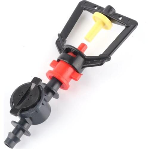 Irrigation Sprayer Kits Foggy Sprinkler Irrigation System 6mm Sprinkler Garden Irrigation Anti-Drip Water Controllor 5-50sets