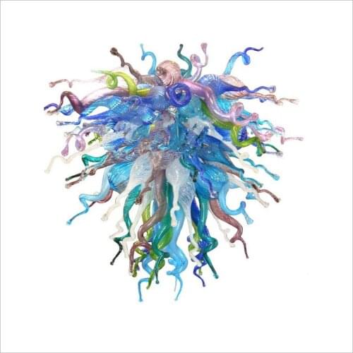 Hotel Big French Vintage Chandelier Top Design Colored Fashionable Modern LED Chandelier